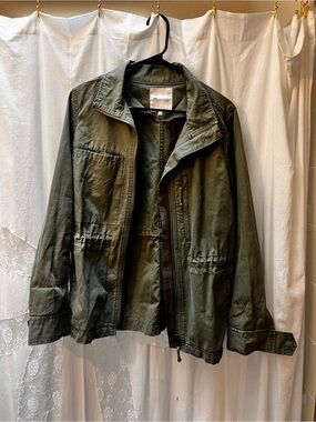 Madewell Olive Green Utility Jacket